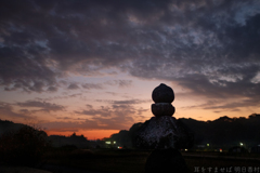 明日香村　大字飛鳥　入鹿の首塚