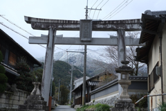御所市　葛城一言主神社鳥居