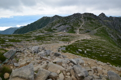 伊那前岳～中岳～宝剣岳