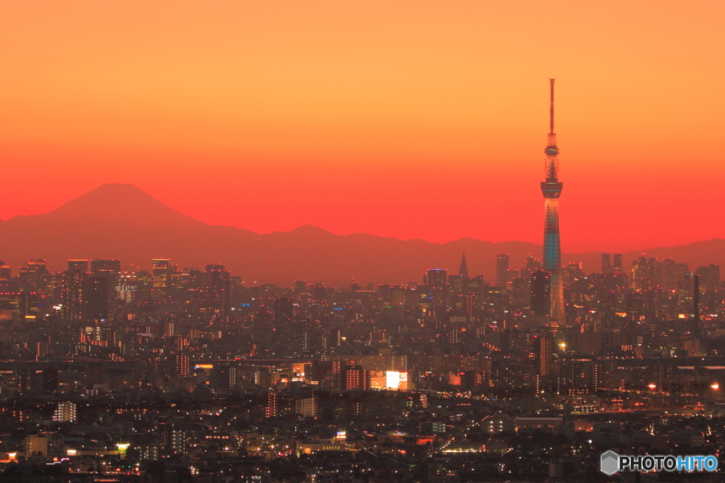 三丁目の夕景
