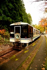 塔のへつり駅にて