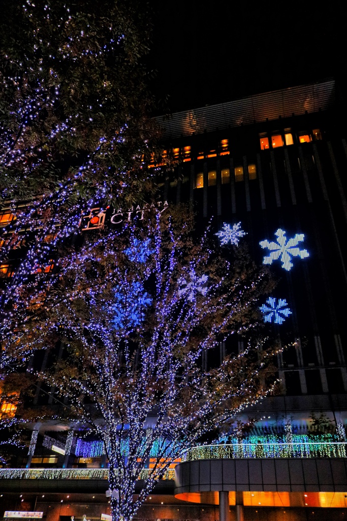 博多駅前イルミネーション