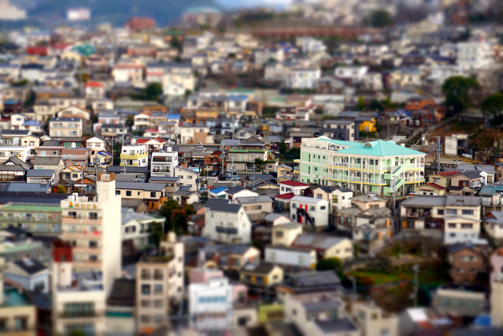 長崎の街並み