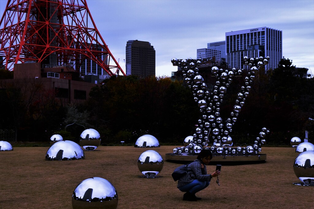 東京タワーとルイヴィトン