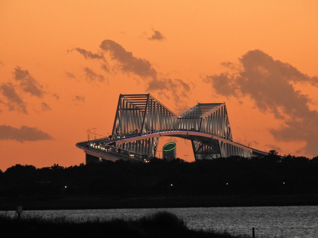 ゲートブリッジの夕焼け