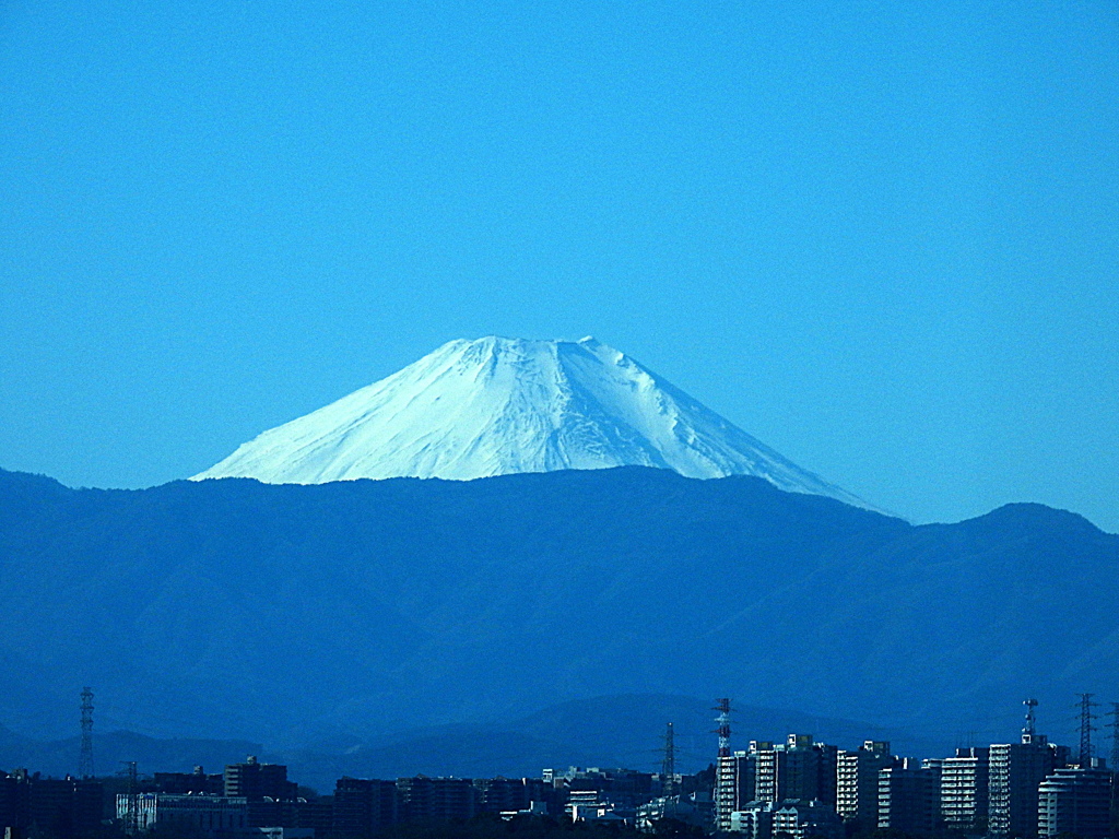 昨日の富士山