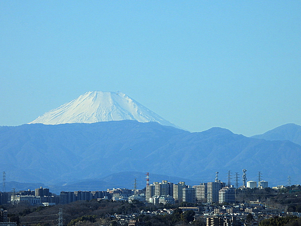2025年㋀18日の富士山