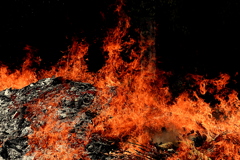 どんと焼き神事