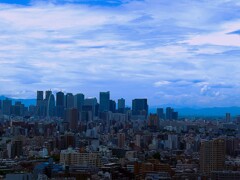 新宿方面の景色