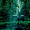 鶴の噴水