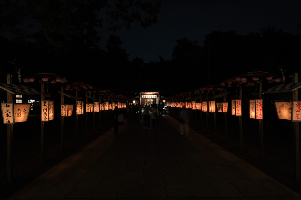 大國魂神社献灯