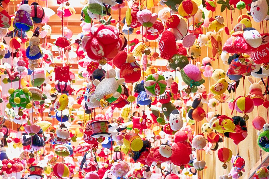 銀座で雛祭りを
