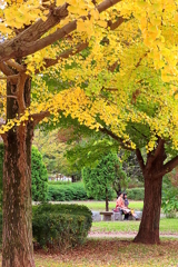 武蔵の公園にて