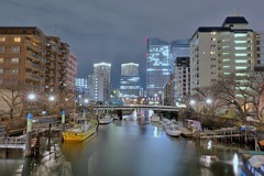 勝どきの夜景