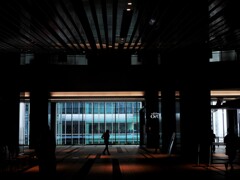 ヒカリエにて