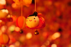 這子の吊るし雛