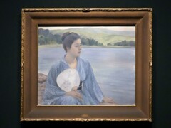 黒田記念館にて「湖畔」