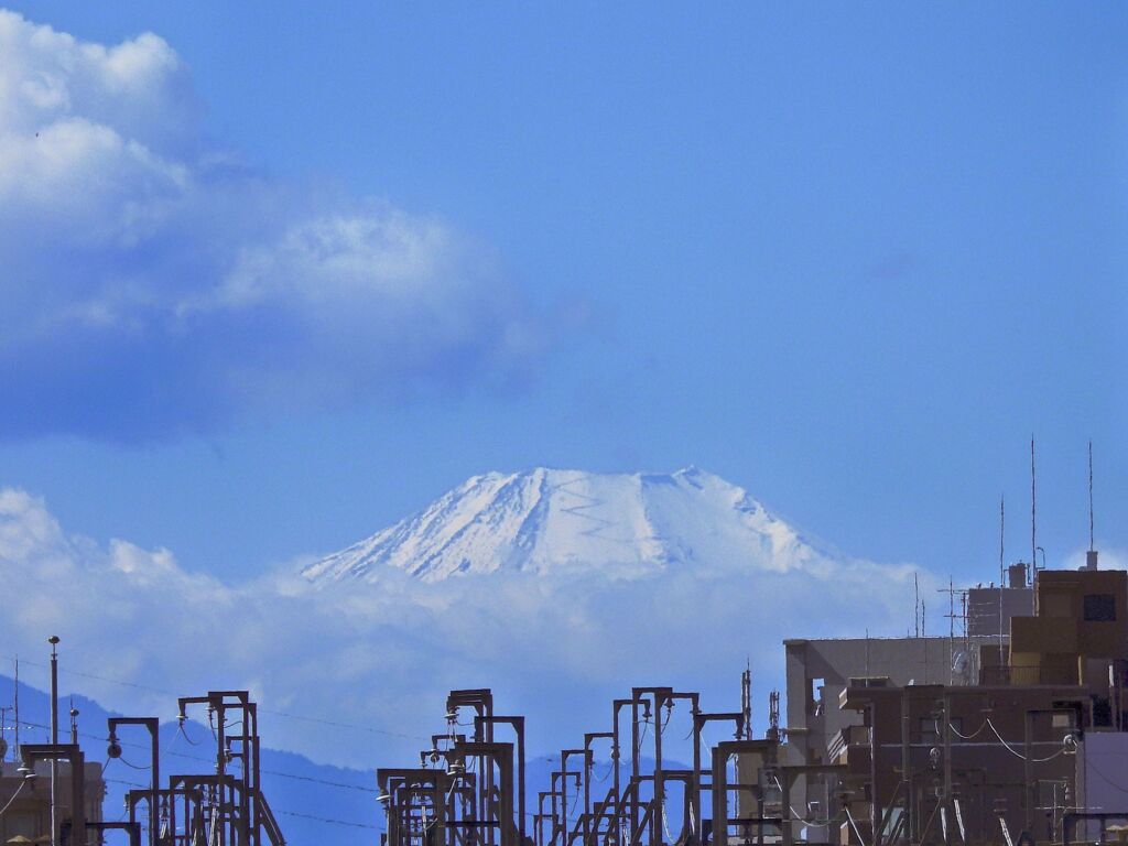 昨日の富士山