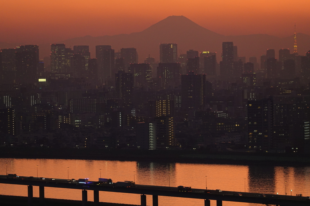 富士山と東京タワー By Sam777 Id 写真共有サイト Photohito