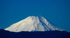 昨日の富士山