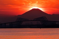 昨日の富士山