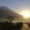 2017年　ふもとっぱら　初日の出