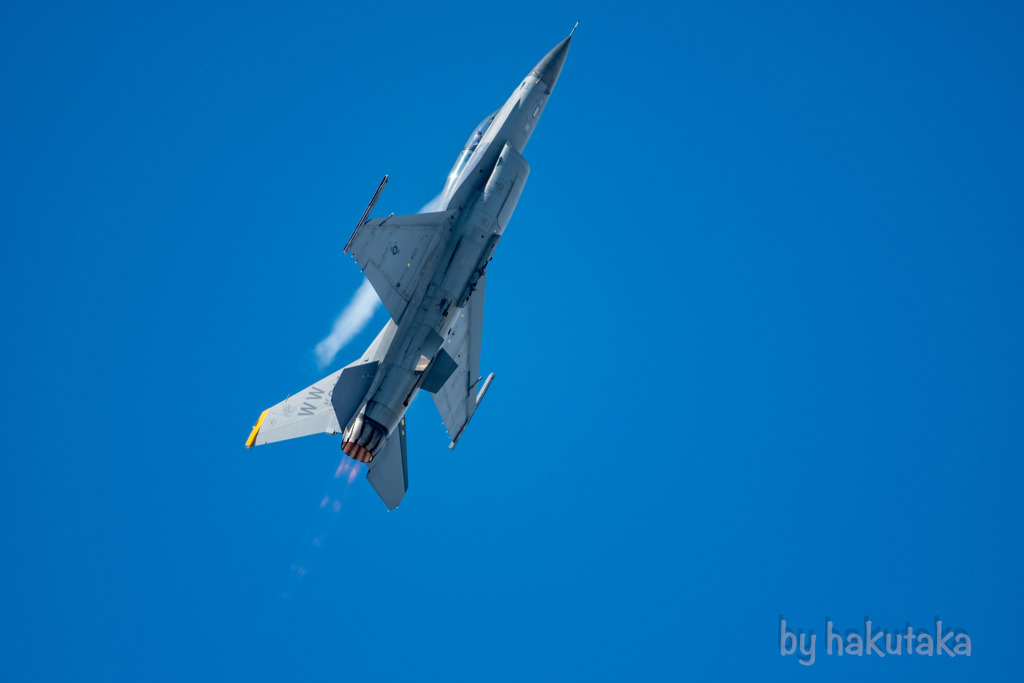 三沢基地　F-16  デモフライト