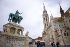 Matthias Church Statue of St.Stephen