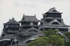 9月末の熊本城