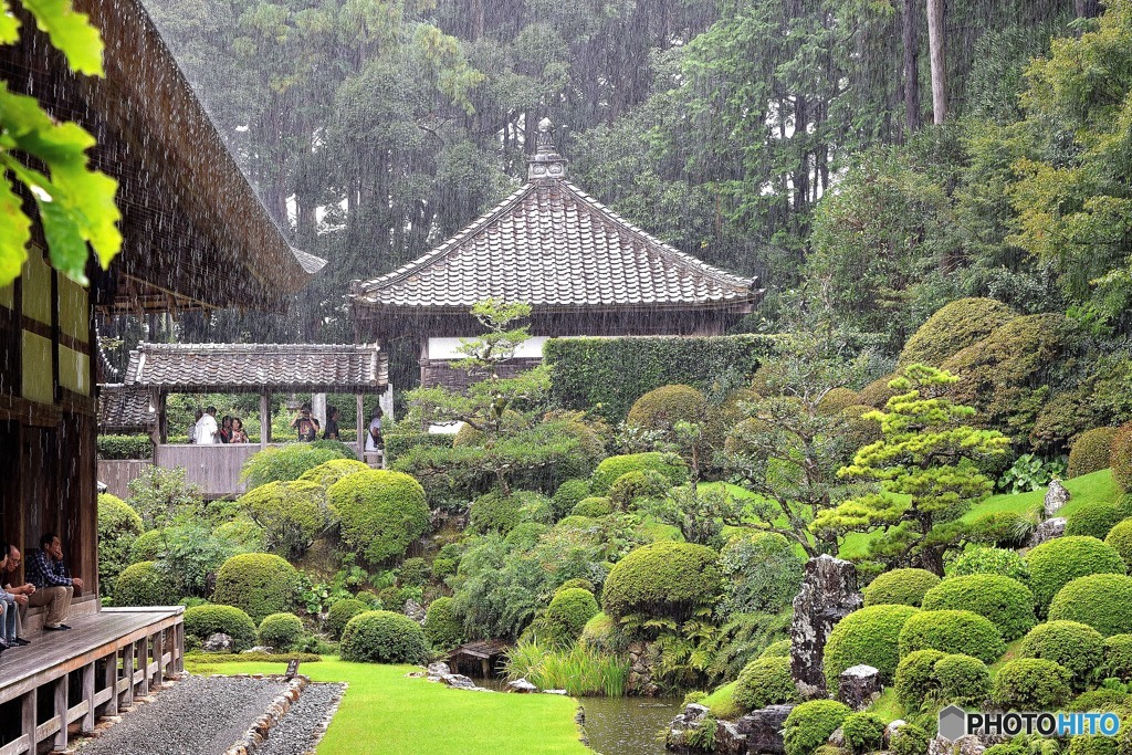 雨の龍潭寺２