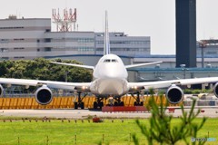 離陸待ち