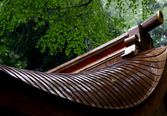 小雨の貴船神社