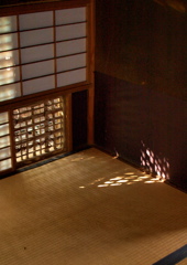 茶室の光