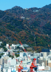 六甲山ホテル遠望