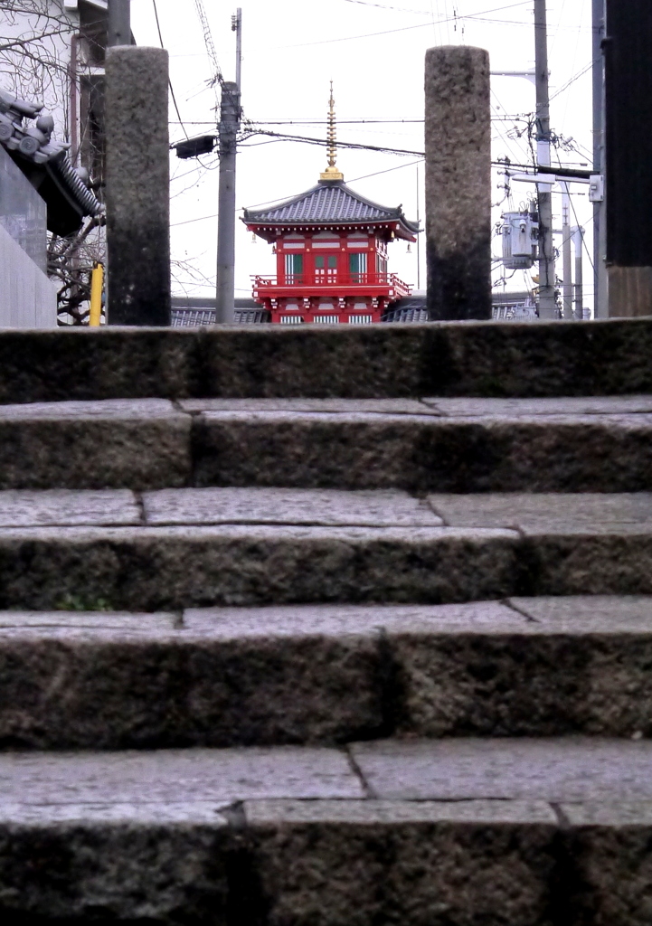 口縄坂の上