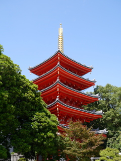 東長寺　五重塔
