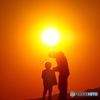 太陽の親子