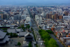 京都タワーから