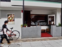 ブレている人物