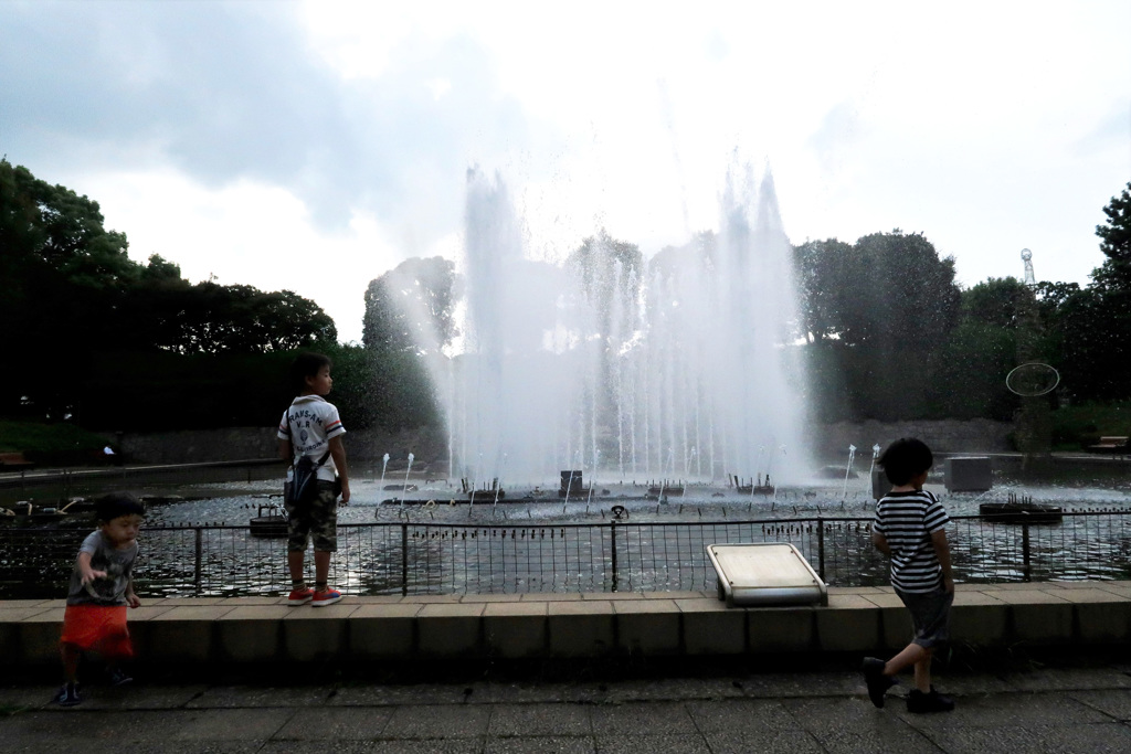 北浦和公園の噴水8