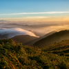 伊吹山からの朝景