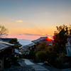 落ち行く夕日