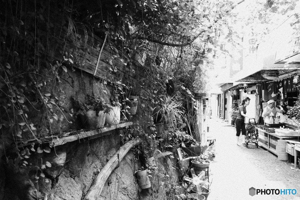 神戸　塩屋の町並