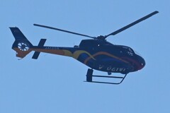 K川上空・エアバスヘリコプターEC120B（H120）