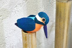 3月1日・カワセミ飾り