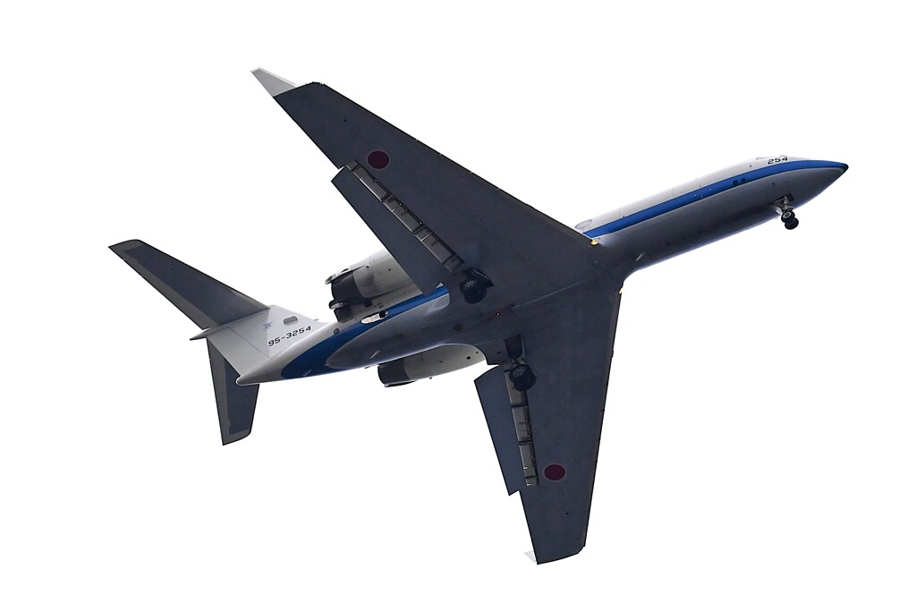 K川上空・自衛隊U-4多用途支援機（95-3254）