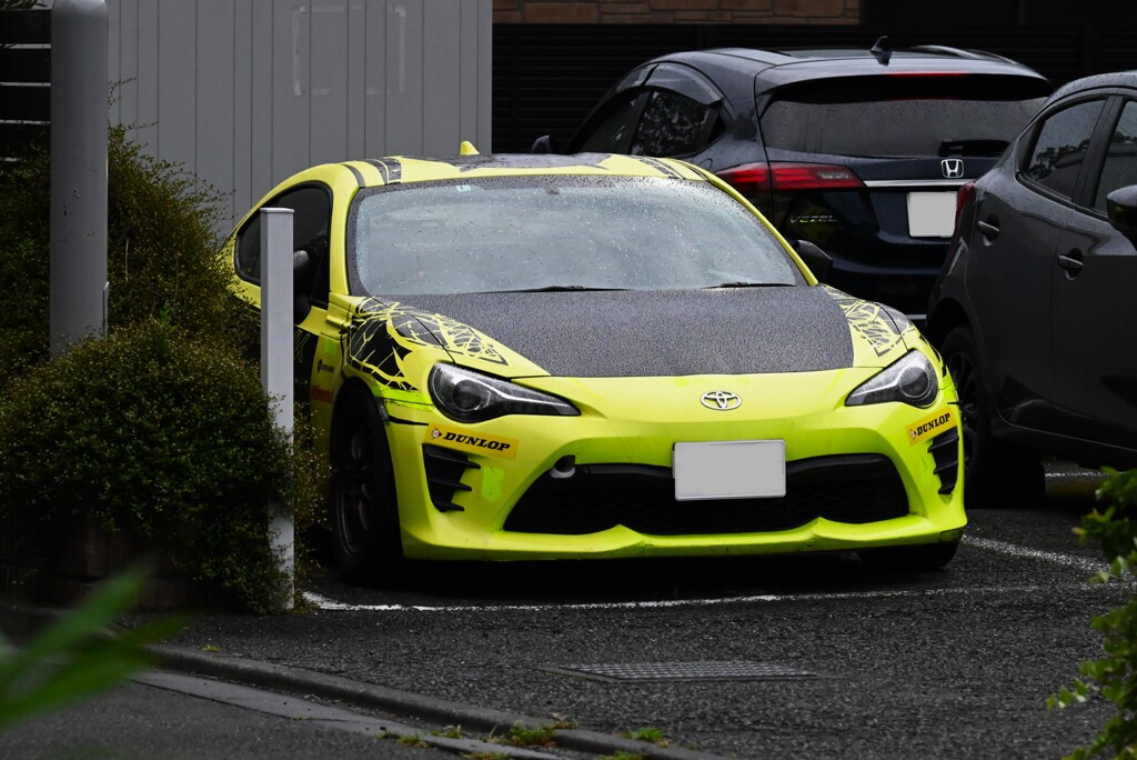 用水路沿道・TOYOTA　86