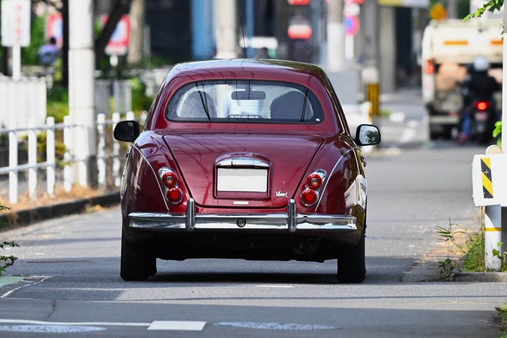 用水路沿道・光岡自動車（ビュート） 