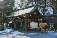 神明社・手水舎