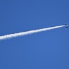 菜園上空・ブルーインパルス（アクロバット飛行） 
